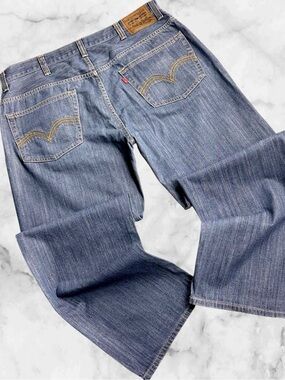 Levi’s 559 Jeans Mens 40x30 Y2K 2006 Relaxed Straight 100% Cotton Blue Denim